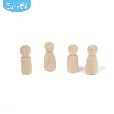 China Different shape people wooden wooden toys for sale