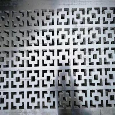 China Factory Supply Punch Metal Mesh Perforated Aluminum Composite Panel / Decorative Perforated Sheet Metal Panels for sale