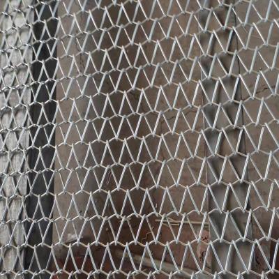 China Customized Plain Weave Decorative Wire Mesh In Light Weight Stainless Steel Woven Decorative Mesh With Arbitrary Power for sale