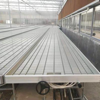 China Wholesale Screen Greenhouse Rolling Benches Agricultural Seed Nursery Bed Greenhouse Equipment for sale