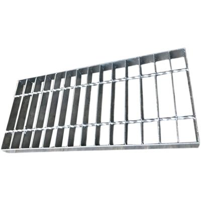 China Welded Steel Mesh Galvanized Driveway Grid Floor Heavy Duty Metal Supporting Bar Steel Grid Slotted Steel Grating for sale