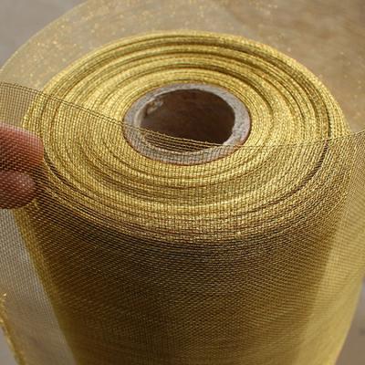 China Decorate Or Mask Signal Factory Direct Pure Copper Woven Wire Mesh Import And Export Copper Knitted Wire Mesh for sale