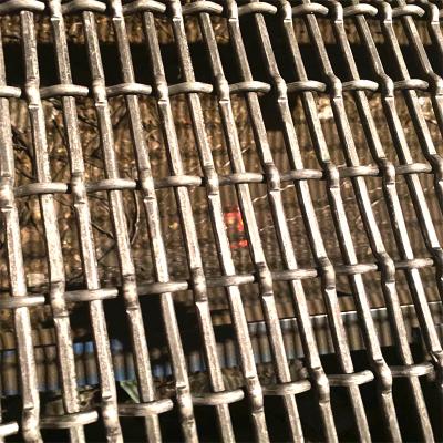 China Woven Plain Weave Stainless Steel Screen Strainer Crimped Wire Mesh For Mining And Quarry for sale