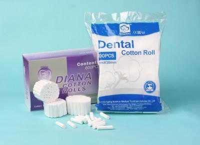 China Rolos de algodón dental, algodón laminado no estéril, algodón de alta absorción, tapones para sangrado nasal en venta