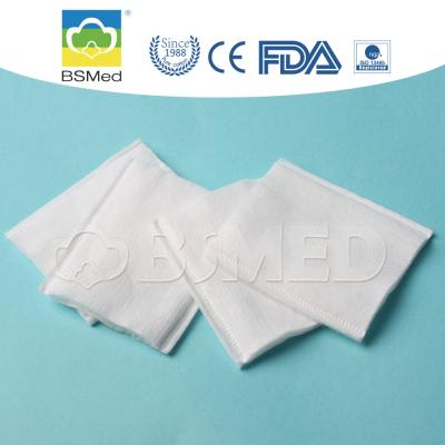 China El modelo Gauze Pads cosmético del llano, el 100 por ciento de algodón rellena el color blanco en venta