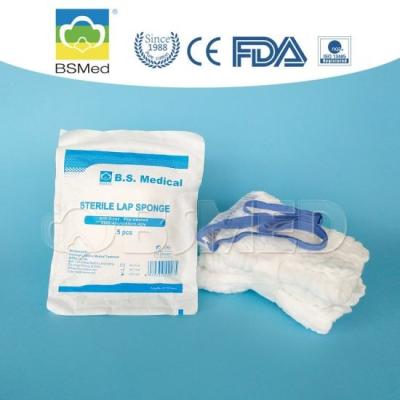 China China Supplier High Quality Sterile Or Non-Sterile Lap Pad Sponge à venda