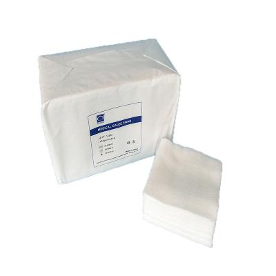 China OEM Medische Gauze Fabric Absorbent Sterile Blue Lijn Medische Gekronkelde Vulling Te koop