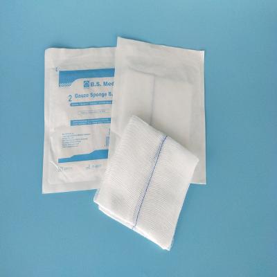 China Saugfähiger medizinischer Gauze Swabs White Color With X - Ray Detectable Thread zu verkaufen