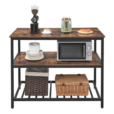 China PANELS European and American modern style metal kitchen trolley hot selling mobile cart with shelves for sale