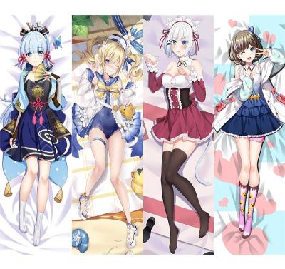 China Anti-Static Dakimakura DIY Custom Sublimation Pillow Japanese Anime Delicate Appearance Body Pillow Soft Hugging Girl Anime Pillow for sale