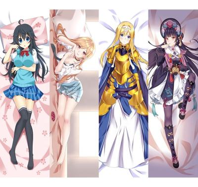 China Anti-Static Factory Cheap Wholesale Pillow Case Home Decorative Dakimakura For Adult Otaku Digital Printing for sale