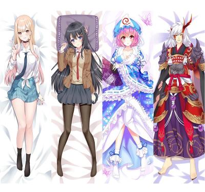 China Anti-Static Custom Sublimation Sexy Body Pillow Dakimakura Double Side Anime Dakimakura Body Pillows Otaku Hentai Pillowcase  Cover for sale