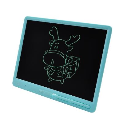 China 15 Inch 12 Inch LCD Writing Tablet 15inch Self Adhesive Erasable Drawing Pad for sale