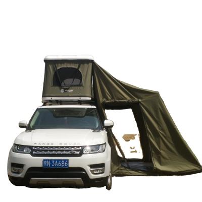 China Water Proof Camping Outdoor Cheap Shell Car PLAYDO Aluminum Hard Roof Annex Tent For Car for sale