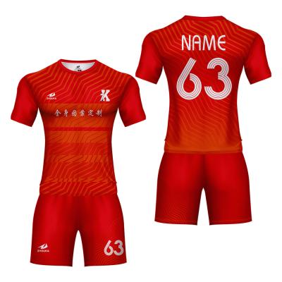 China Wholesale Colorful Quick Dry Football Team Wear Soccer Jerseys Uniforms for sale