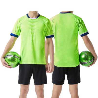 China Custom Zhouka Soccer Jersey Football Team Wear Sportswear Soccer Uniforms Set Quick Dry for sale