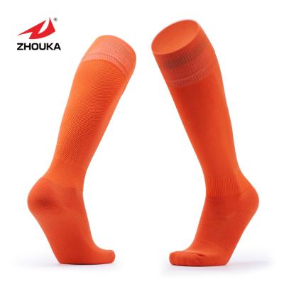 China Socks Custom Football Socks Wholesale High Grade Plain Football Socks for sale