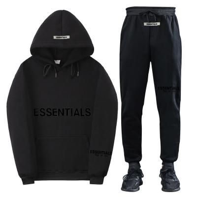 China Breathable High Quality Men's Pullover Jacket Gym Pant Jogging Men Tracksuit Sweatshirts Men's Hoodies Set for sale