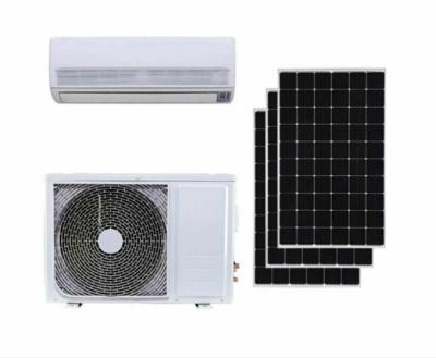 China Wall Mounted AC 100% Split Solar Air Conditioner Air Conditioner China Hybrid Solar Manufacturer 24000BTU on sale for sale