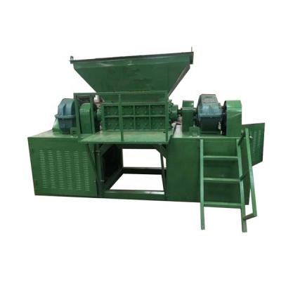 Chine plastique de lambeau de machine de défibreur d'axe de double de 0.4t/H 30kw, métal, pneu à vendre