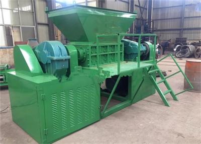 China Scrap Aluminum Chips Double Shaft Tree Limb Shredder for sale