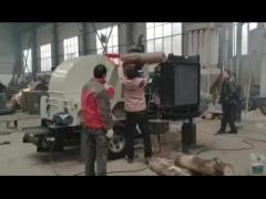 Mobile Diesel Engine Sawdust Machine, Sawdust Making Machine, Wood Sawdust Machine