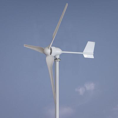 China Nylon fiber 1000w 2000w 3000w 1kw 48v horizontal wind turbine 1 kw 2kw 3kw for sale for sale