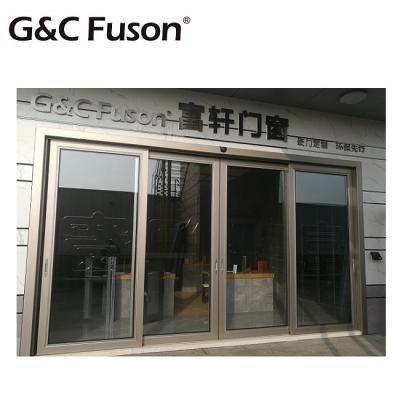 China G&C Fuson automatic automatic sliding door, aluminum profile door, entry door for sale