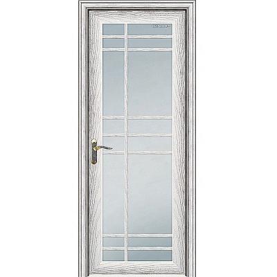 China Customized Height Modern Home Bathroom Decorative Aluminum Glass Door for sale