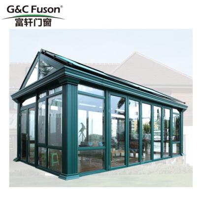 China Residential / patio / yard economical and practical aluminum sunroom with various used sunroom by choice for sale