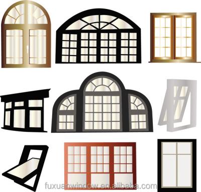 China Thermal Aluminum Swing Window With Glazing Bar for sale