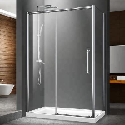 China Modern Classic Custom Glass Bathroom Doors Frameless Sliding Shower Door for sale