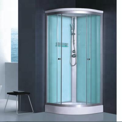 China Pakistan Poland Luxury Portable Steam Bathroom Frameless Shower Cabin for sale