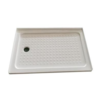 China Modern Acrylic Base Pan Floor Fiberglass Shower Tray Portable Shower Tray for sale