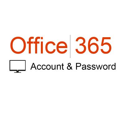 China 100% Working Office 365 Account +Password Digital Activation Key 100% Online Office 365 Account Password License For 5 Devices PC & MAC for sale