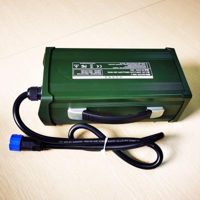 China Video Game Player 43.2V 43.8V 50a 2200W High Quality Low Temperature Charger For 12S 36V 38.4V LiFePO4 Battery Pack for sale