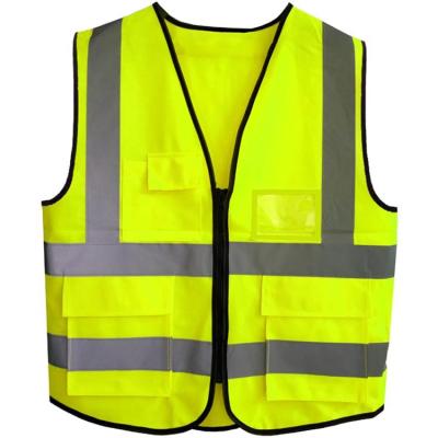 China High Visibility Hi Vis Work Safety Reflective Clothing Safety Reflective Personal Construction Tape Jacket Vest Safety for sale