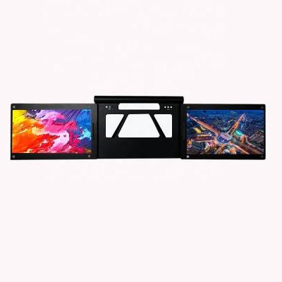 China Android 13.3inch IPS Triple Speaker Two Touch Portable Monitor Portable Monitor For Laptop Screen Supplement Keyb for sale