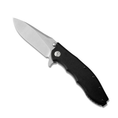 China Non-Changeable ZT hot G10 handle Wilderness survival folding knife Outdoor knife Camping knife for sale