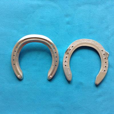 China Silver Aluminum Game Horseshoes with U shaped Design for sale