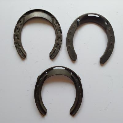 China Racecourse Toe Weighted Rubber Horse Shoes , Horse Foot Shoes for sale