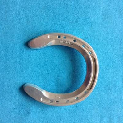 China Aluminum / Steel Custom Horseshoes For Horses , 120×112×8.5mm for sale