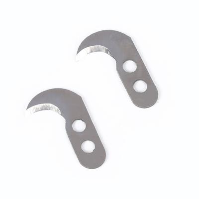 China New Design Sharpness Mini Elbow SK4 Blade Knife 0.6mm Thickness Main Knife Blades Without Handles for sale