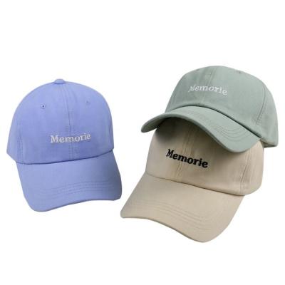 China Custom JOINT Unstructured Baseball Cap Dad Hat & Cap With Embroidery Logo for sale