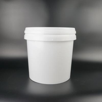 China Stackable Recyclable Plastic Oil Bucket Polyethylene White 20l Bucket for sale