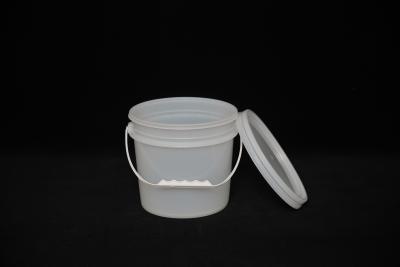 China Customized Transparent Plastic Bucket With Snap On Lid For Indoor And Outdoor Use zu verkaufen