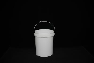 China PP Round Fertilizer Bucket With Corrosion Protection Sturdy Handle Easy Cleaning for sale