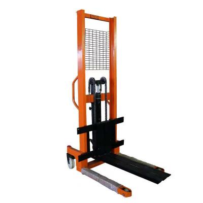 China Heavy Industry Warehouse 1 Ton 2 Ton Hydraulic Manual Stacker Hand Pallet Stacker for sale