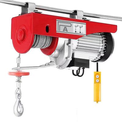 China Heavy Industry PA Series Mini Electric Motor Wire Rope Hoist Hoist 220V for sale