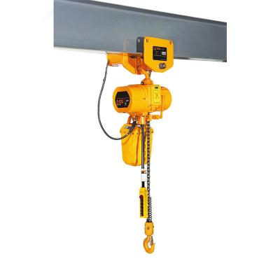 China Wholesale 1ton 2ton 3ton heavy industry 5 ton chain hoist crane/380V lifting electric chain hoist with trolley for sale